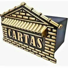Caixa de correio pvc muro, portão, suporte pra grade