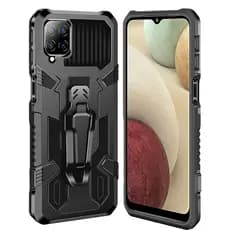 Capa Capinha Anti Impacto Com clip cinto Suporte para samsung Galaxy A12 A125/ a22 4g/m32 (pelicula de vidro opcional)
