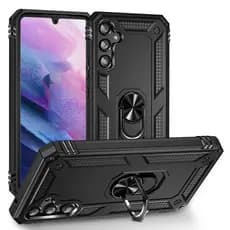 Capa Anti Impacto Anel Metal Para samsung Galaxy A14/a24/(pelicula Vidro opcional)