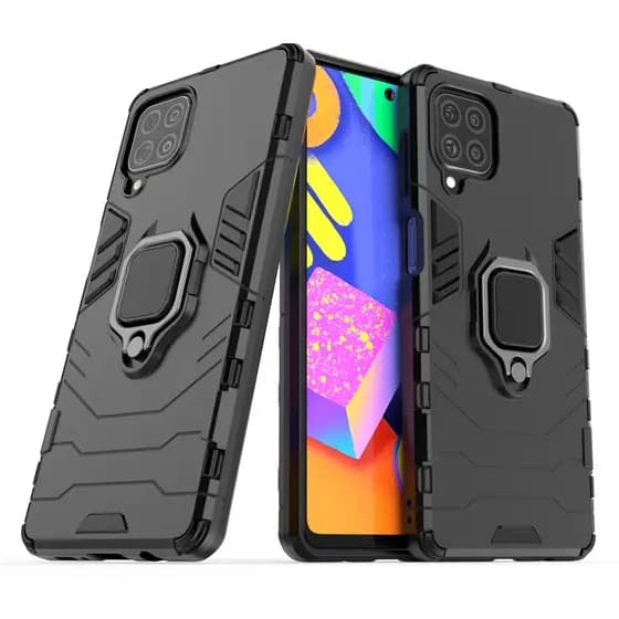Capa Anti Impacto Anel Suporte Para Galaxy M62 Sm-m625(película de vidro 3d opcional)