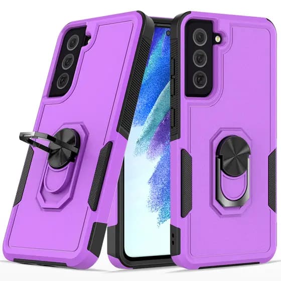 Capa Capinha coloridas Anti Impacto Suporte Para Galaxy S21 Fe/s21/s21plus/s22/s22 plus/s22 ultra(película opcional)