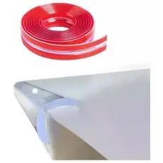 protetor de quina e canto de moveis em silicone transparente bebe