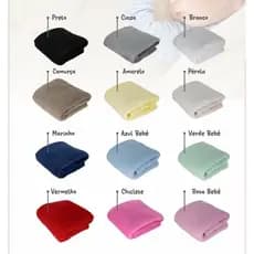 MANTA CONFORT SOLTEIRO 140 X 220 MICROFIBRA