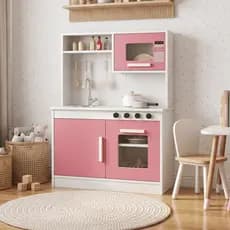 COZINHA INFANTIL GELADEIRA ENCANTO PARA CRIANÇA MENINA PRADO MÓVEIS PARA CRIANÇA