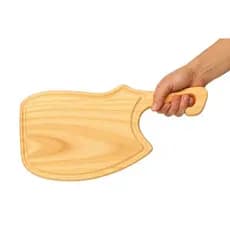 Tábua Para Corte Churrasco Legumes Carne Madeira Pinus Utensílios de Cozinha Frios Multiuso