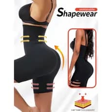 Shorts Cinta Modelador Levanta Empina Bumbum Feminina Alta Compressão