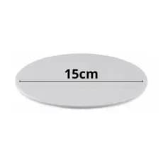 Disco de Isopor de 15cm 50 Unidades Frios Bolo