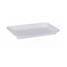 Bandeja Isopor B2 Rasa Pacote 50 unidades Frios Carnes Pães