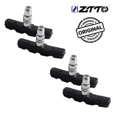 2 Pares Sapata de Freio 70mm V-Brake Alta Durabilidade Frenagem Orbital Allen Zitto
