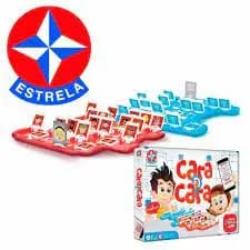 Jogo Cara a Cara Tabuleiro- Estrela- Jogos de Tabuleiro-Com Jogo Completo + APP