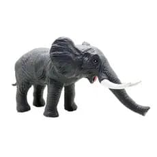 Elefante em Vinil macio DB Play- Coleção Animais Selvagens Premium
