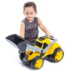 Trator de Brinquedo Mega Z3 com Pá Basculante BS Toys - 193