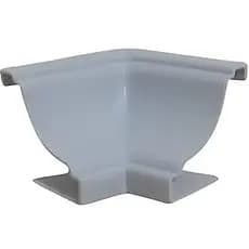 Kit 50 Cantoneiras Interna Para Forro PVC BRANCO GELO