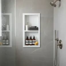 Nicho Banheiro P/Embutir Duplo 30x60 BRANCO