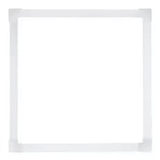 Kit Alçapão Moldura Para Forro  80X80  PVC/DRYWAL BRANCO