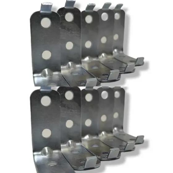 Kit C/10 Suporte P/Extintor de Parede UNIVERSAL REFORÇADO