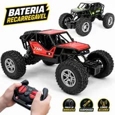 Carrinho Controle Remoto Grande Brinquedo Off Road Recarregavel