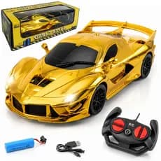 Carrinho Controle Remoto Recarregavel Super Carro Metalizado