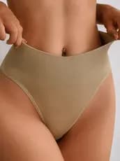 kit até 3 pçs Calcinha Cinta Modeladora 8 Cm Cós Alto modelagem tradicional