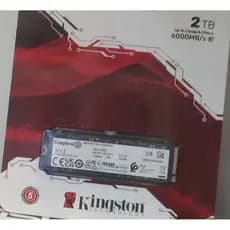 SSD M.2 2TB KINGSTON NV3 NVMe PCIe SNV3S/1000G 6000/4000 MB/s Desempenho Ultra-Rápido