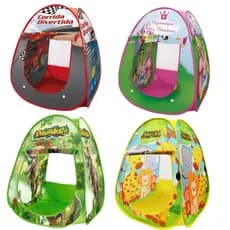 Toca Barraca Infantil Dobrável Cabana Menino Menina Diversos Modelos