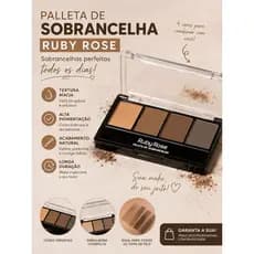 Paleta para Sobrancelhas Ruby Rose HB9354