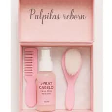 Bebê Reborn – Spray cabelo Restaurador para Cabelo de cabelo bebes reborn+ pente escova