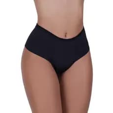 Calcinha Feminina Athena fio dental duplo modeladora de Microfibra