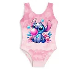 Body Maiô Infantil Personagem   Natação Escolha sua estampa