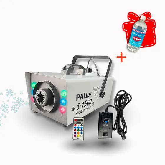 Maquina De Neve 1500w Profissional C/ Controle 220v