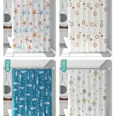 Cortina Para Box Tecido Poliester 100% 180cm*180cm