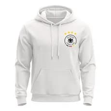 Blusa de Frio Moletom Jaqueta Casaco Masculino Feminino Futebol Time Selecao Alemanha