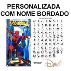 Toalha Infantil Banho Praia Algodão Grande Personagem Homem Aranha