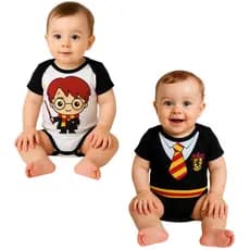 Body Bebe Harry Potter Macacao Tematico Infantil Personagens Fantasia Mesversario Princesas bory