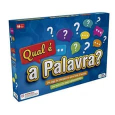 Jogo de Tabuleiro Educativo Qual é a Palavra? Pais e Filhos