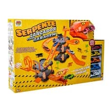 PISTA SERPENTE LANÇADOR COM GARAGEM