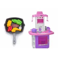 Kit frigideira lunch time + cozinha completa