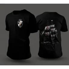 Camiseta premium personalizada do time futebol