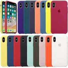 Capinha De Celular Para iPhone XR / Silicone Aveludada Case