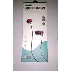 Fone de Ouvido Intra Auricular Superbass BM-112