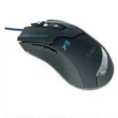 Mouse para Gamer com Fio X8 / 2400dpi Luz LED RGB B-MAX X-8