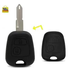 Capa frontal telecomando linha Peugeot 206/207/Sw e similares, apenas a capa