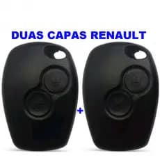 2 Capas Frontal Para Chave Telecomando  Renault  Sandero Logan Sandero Duster