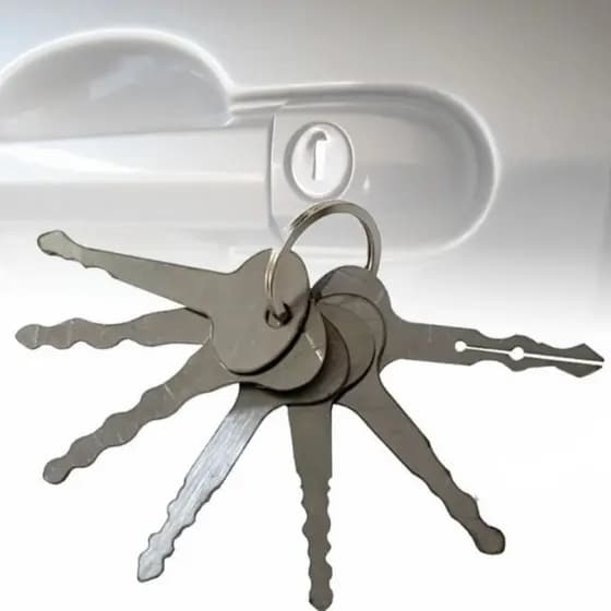 Micha Automotiva de bolso 7 peças Chaveiro