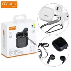 A'Gold FN-B02 Fone De Ouvido Sem Fio Bluetooth À Prova D'água IPX4 TWS