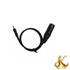 Plug P2 Stereo Rosca Interna Para Sony Sennheiser Conector Macho Com rosca Interna Para BodyPack