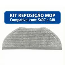 Kit Panos Mop para Robô Aspirador Compatível com Xiaomi S40C S40 H40