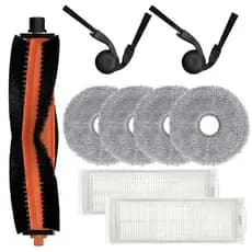 Kit Acessórios para Robô Aspirador Compatível com  S40Pro OV71GL Filtro Escova Mop