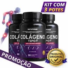 Colágeno Tipo 2 Não Desnaturado Puro Mastigável Sabor Iogurte 90 Comprimidos - (POTE PARA 9 MESES)