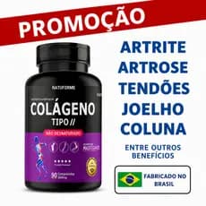 Colágeno Tipo 2 Não Desnaturado Para Articulações Mastigável Sabor Morango - 90 Comprimidos 1000mg